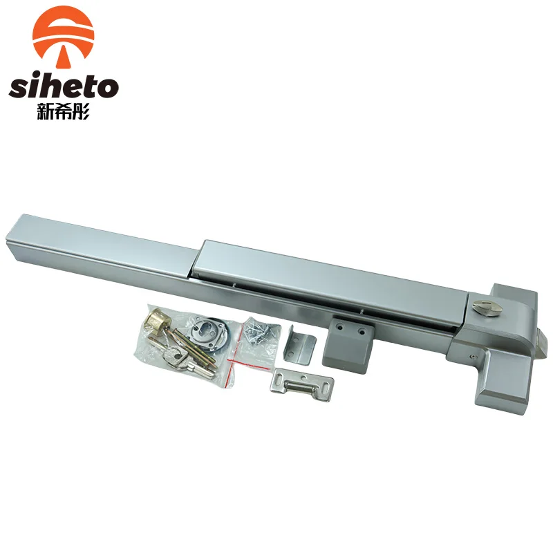 Economical Panic Bar and Trim lock set for Single Door Panic exit device