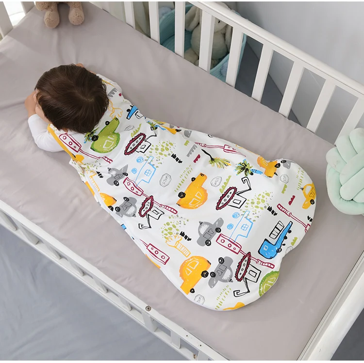 Knit Envelope Winter Newborn Organic Cotton Kids Pajama Stroller Baby Sleeping Bags