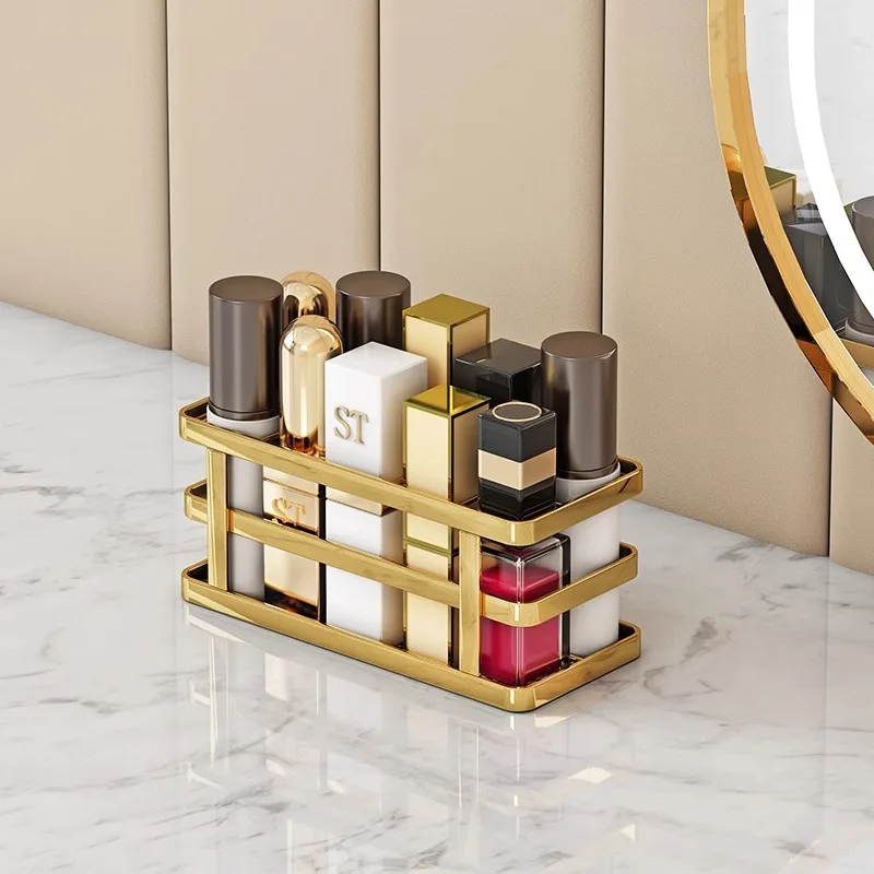 golden Cosmetics lipstick makeup brush  storage holder holder rack