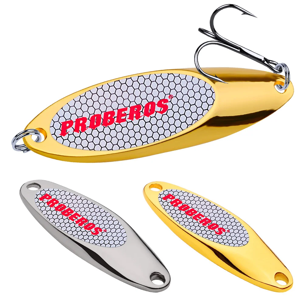 Metal Fishing Lure Stencils Hard Spinner Fishing Lures Spoon Lures