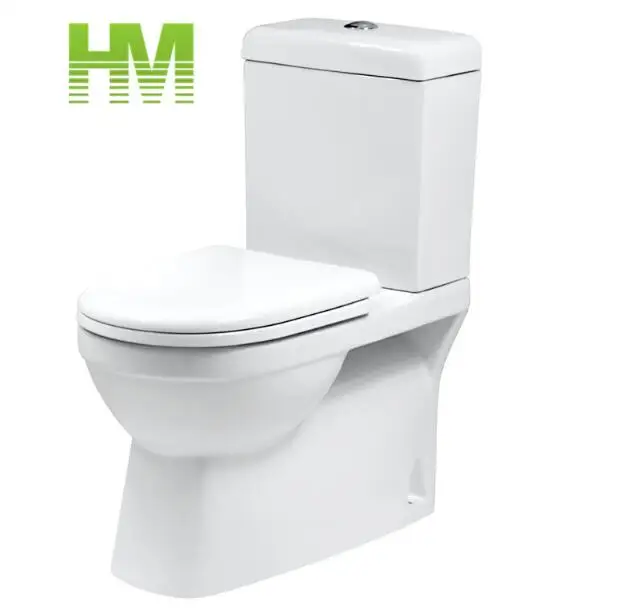 European Quality Super White Room Saved Two Pieces Toilet  Ceramic Sanitaryware