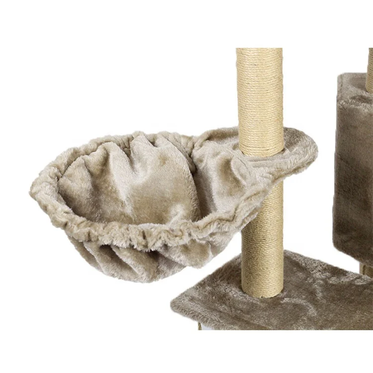 
Luxurious cat scratching tree house indoor scratch board 