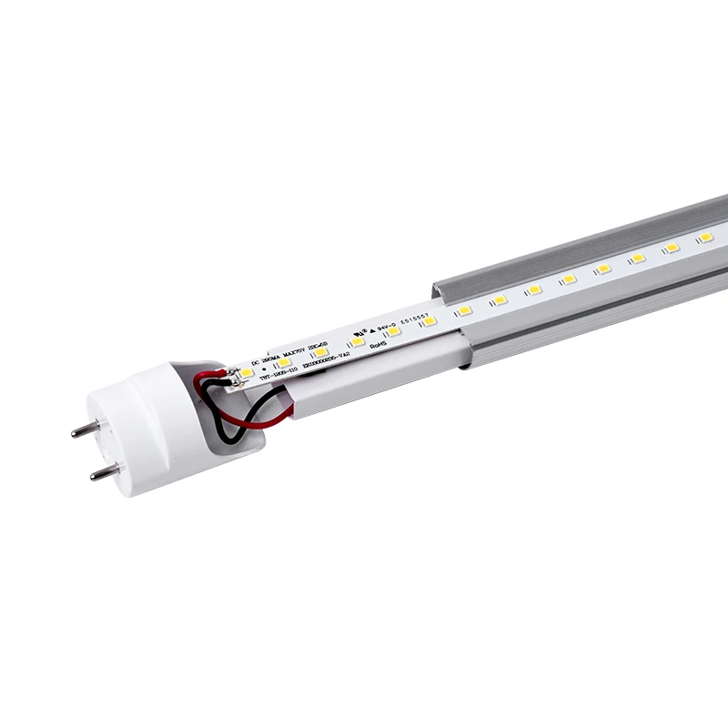 Industrial Office Indoor 4ft 1.2m 18w tubes lighting aluminum 5000k tubo de luz G13 led t8 tubes light