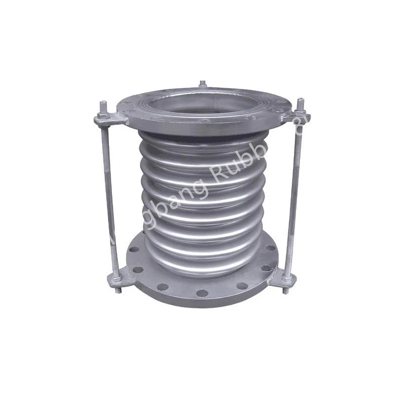 Compensator metal hose bellows flange connection metal compensator stainless steel bellows hose