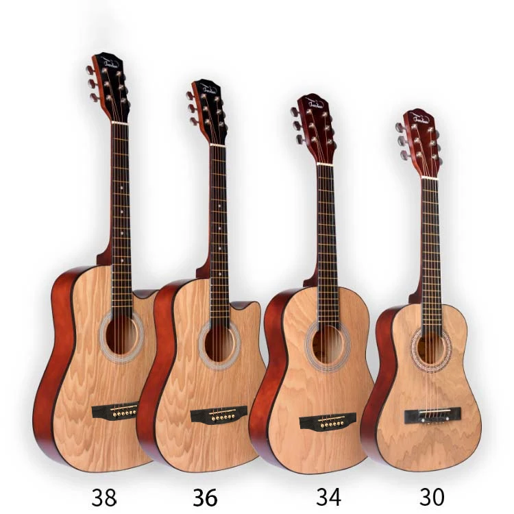 Best sell 34 inch Wholesale spruce cutaway acustic guitar in 2020
