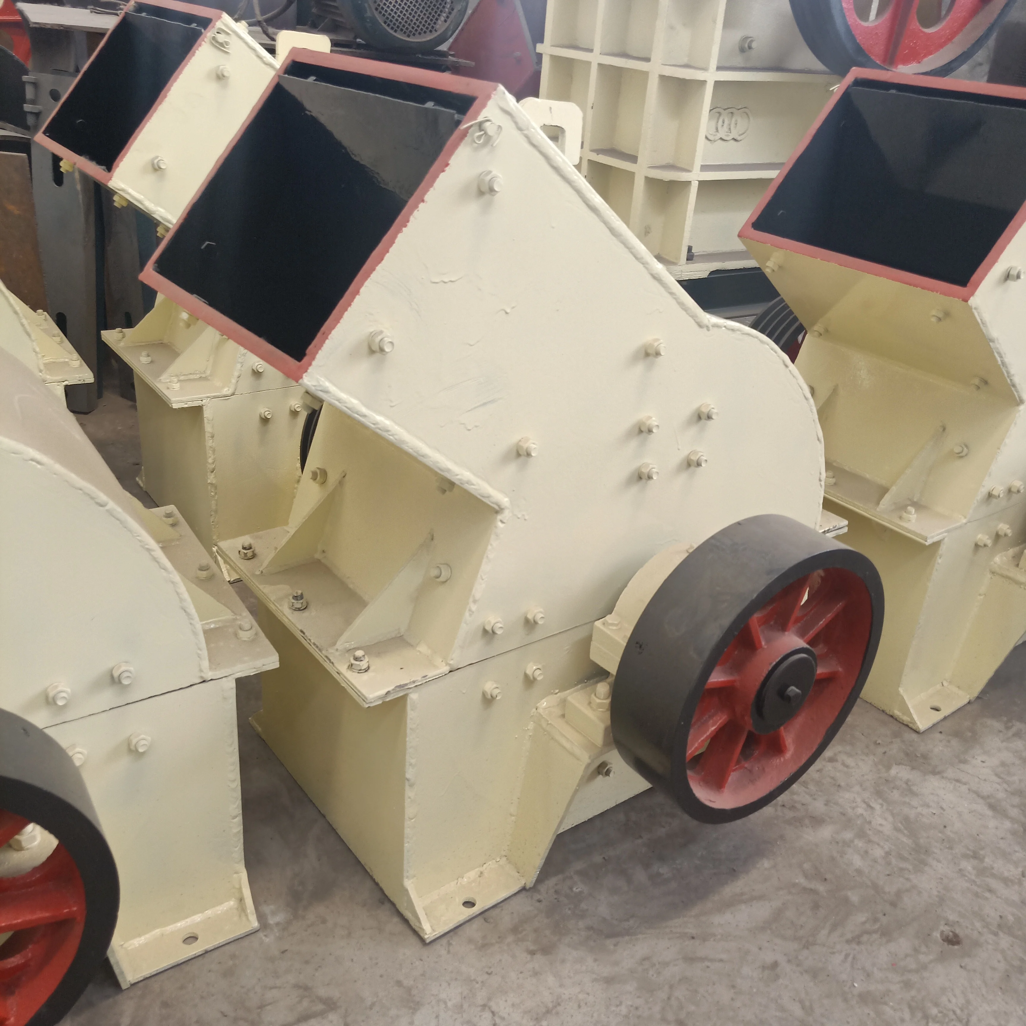 Высококачественная портативная Стеклянная Каменная молотковая дробилка