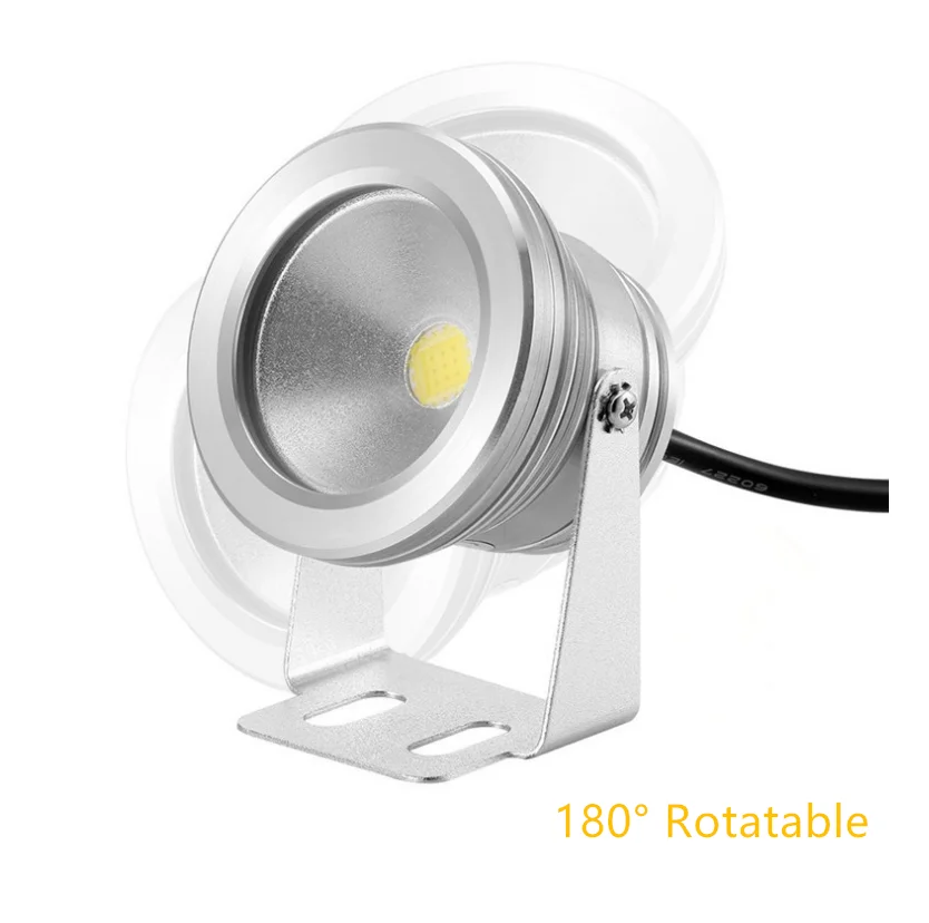IP68 Waterproof LED Swimming Pool Light RGB LED Colorful Underwater Lighting Pond Submersible Lamp
