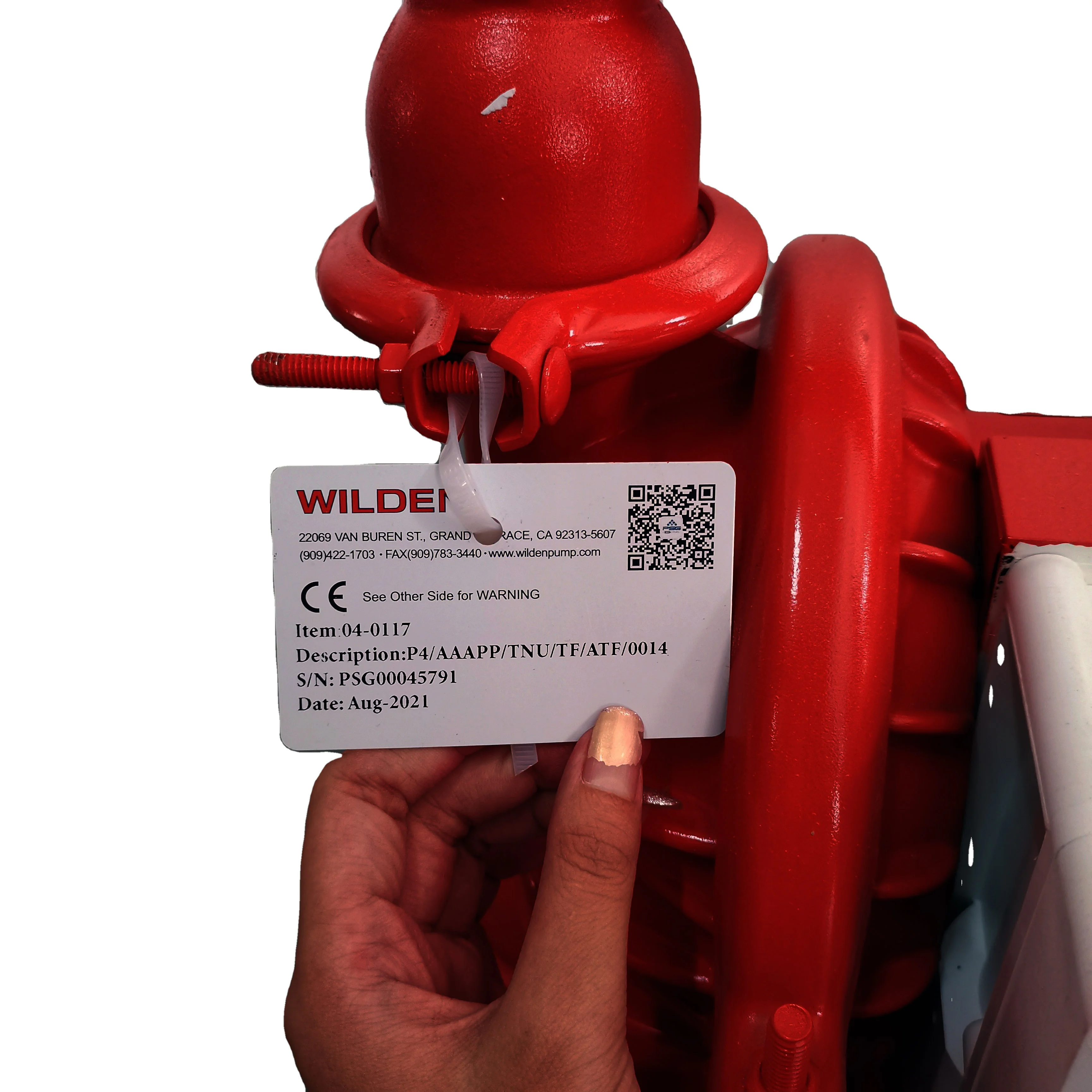 WILDEN pumps P4/AAAPP/TNU/TF/ATF/0014 pneumatic diaphragm