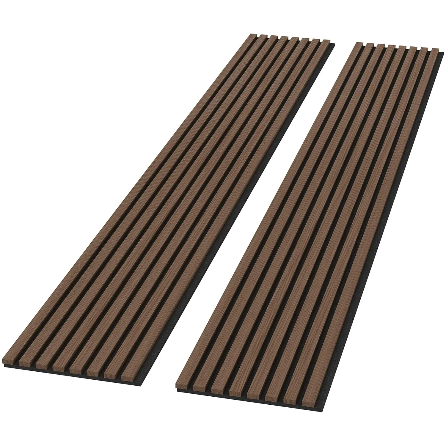 Custom Soundproof Wall Panels Nature Wood Veneer and MDF Polyester Wood Slat Wall Panels for Wall Decor