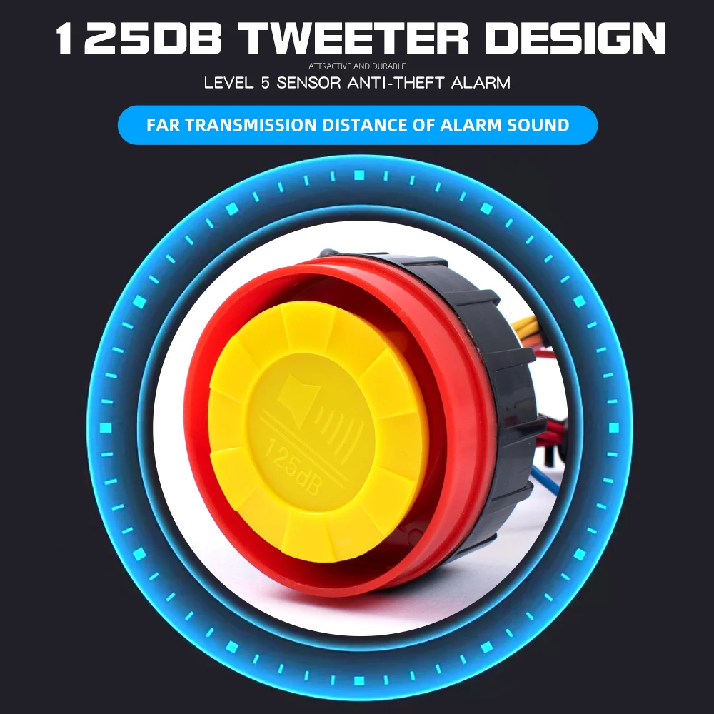 Anti-Theft  Remote Control Engine Start Motor Bike Anti-Hijacking Cutting Off Remote Engine Motorcycle Alarm Security System