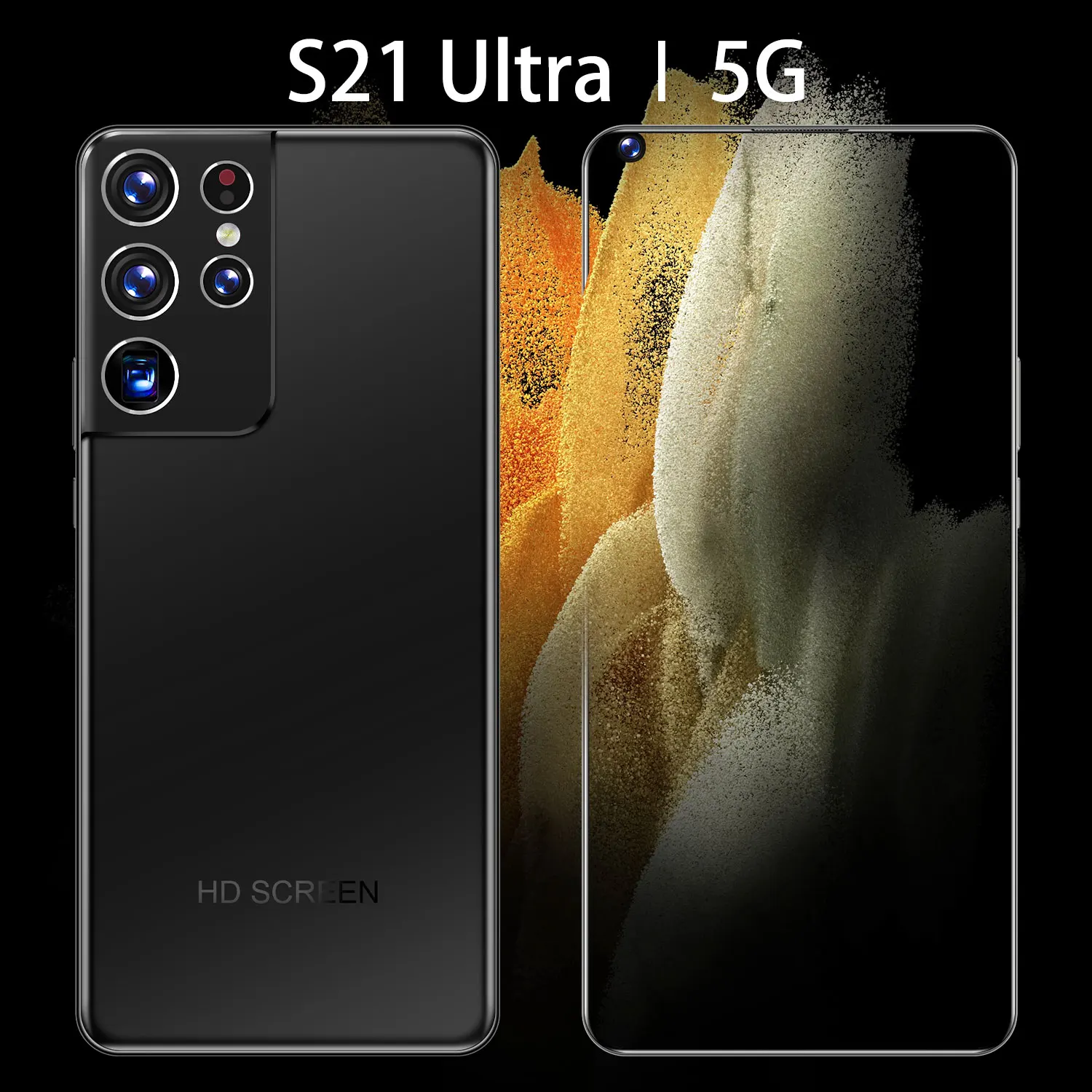 Hote Sale Global version Smartphone High quality S21+UItra mobile phones4G 5G 512GB Original Unlock Android Phone