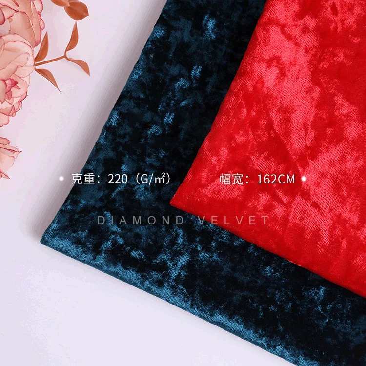 Фабричная Золотая Алмазная бархатная эластичная полосатая горизонтальная ткань