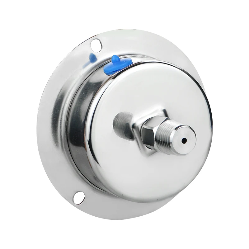 Pressure gauge 62.2 mm all stainless steel axial  with flanged edge  manometer  pressure gauges