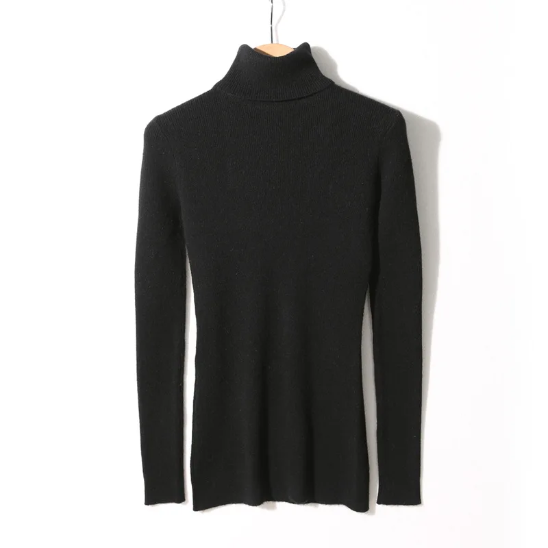 wholesale new style knitting spring and autumn long sleeve men cashmere turtleneck sweater