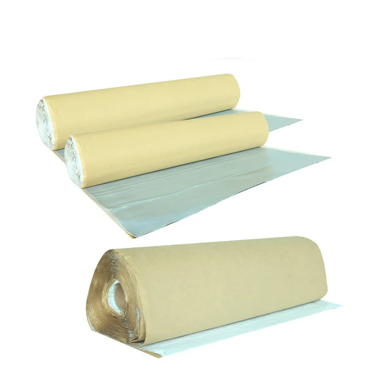 Factory wholesale price butyl rubber self adhesive waterproof soundproof materials roll