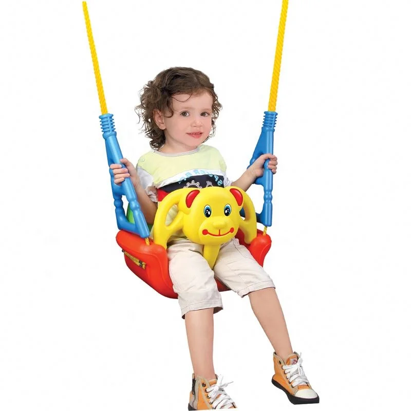 Hot Sale Hanging Swing Chair Set With Rope Game Toys Patio Swings For Kids