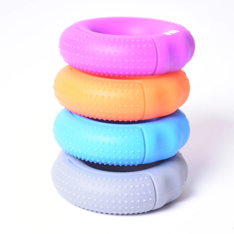 
Silicone hand grip forearm hand carpal expander muscle power training finger exerciser 