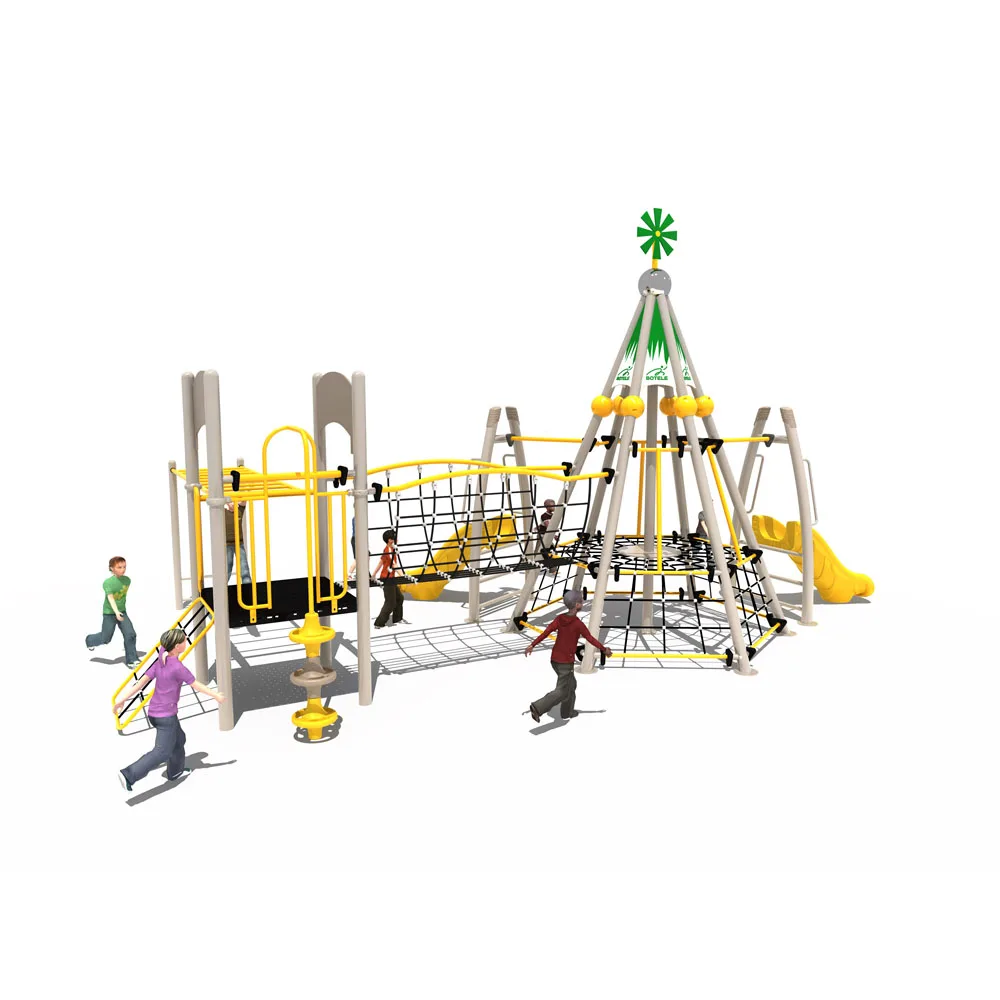 Best selling children playground equipment outdoor plastic slide