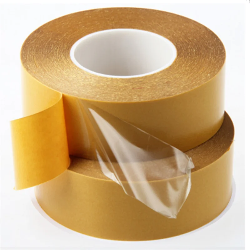 Manufacturer guangdong adhesive tape,custom  clear double sided seff adhesive pet tape for fixing backlight modules
