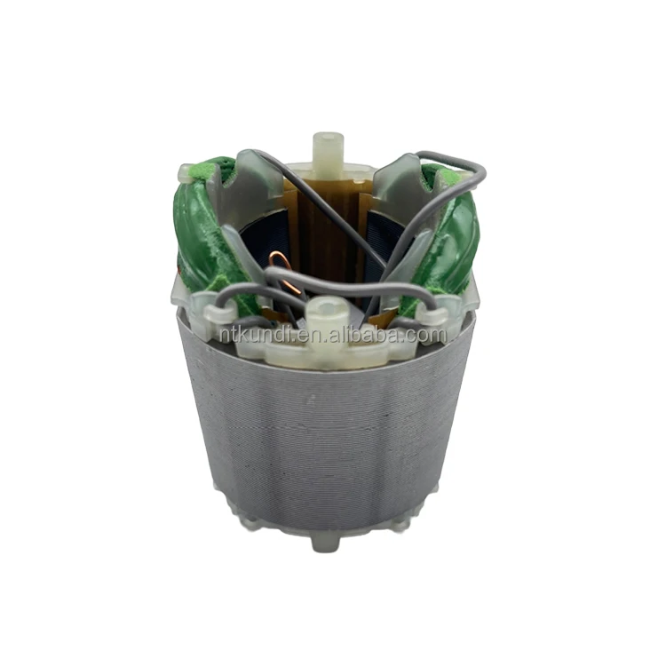 High Quality KUNDI Brand Professional Manufacturer power tool spare parts for Stator Field Coil DW801