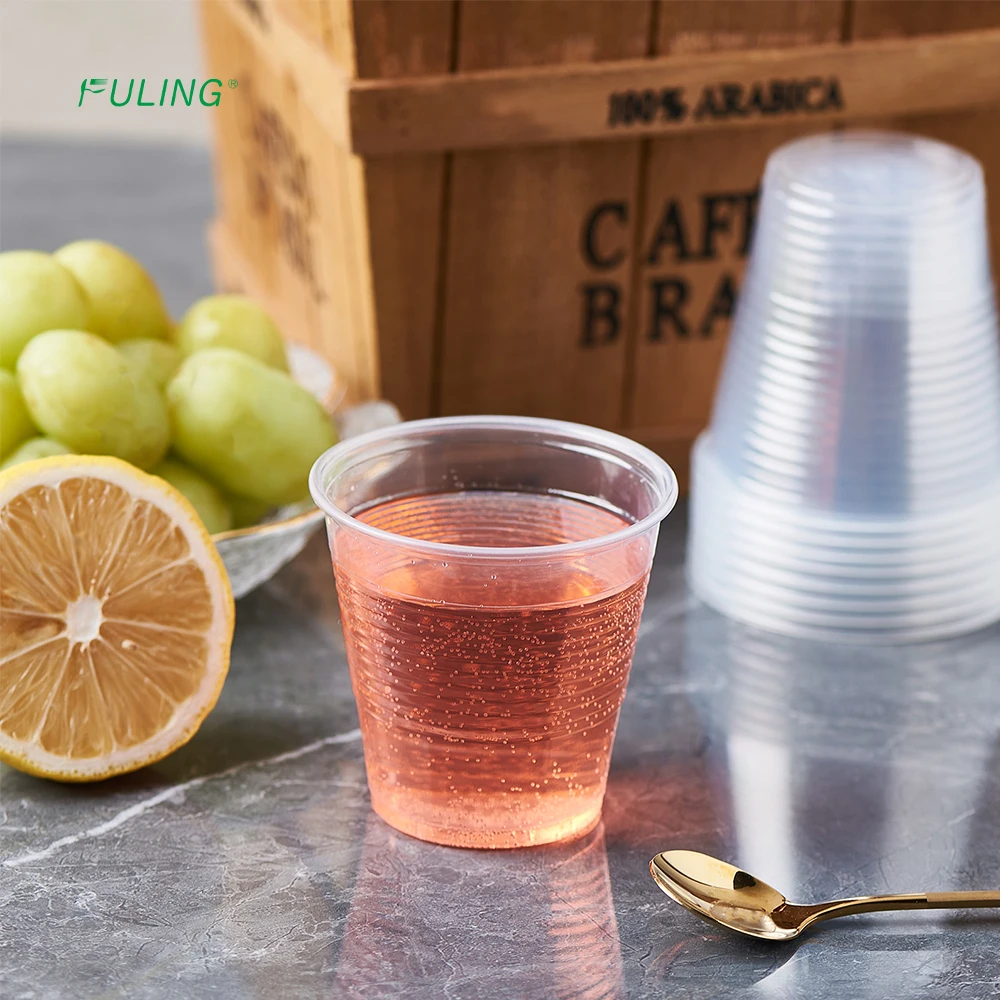 Одноразовые пластиковые стаканчики FULING 5 унций