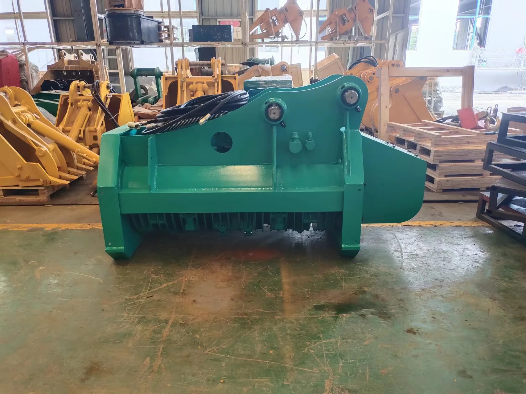 Forest use tree wood crusher for 20 -30 ton excavator