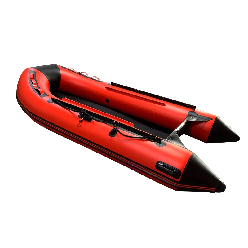 Rubber Boat Thickened Hard Bottom Rescue Fishing Hovercraft Luya Kayak Automatic Inflatable