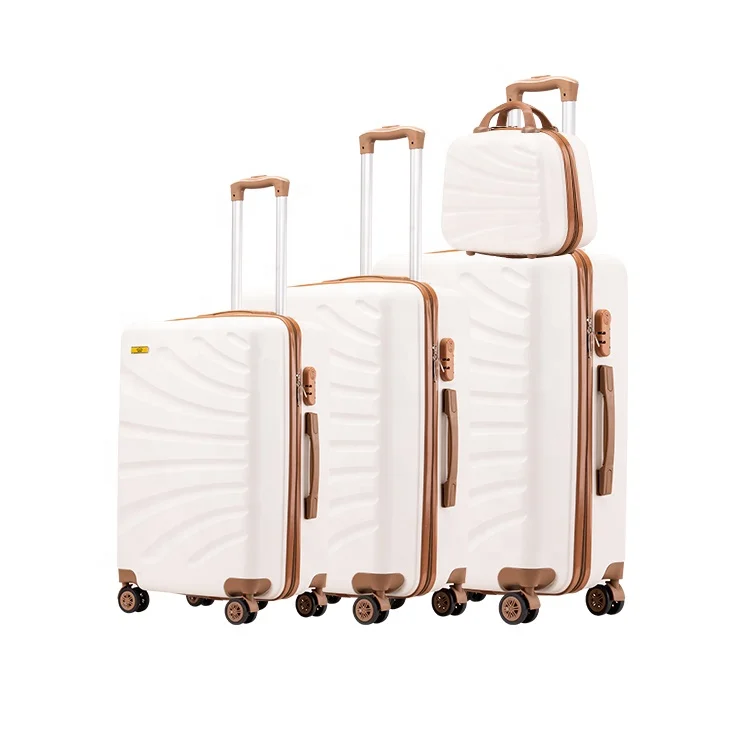 
Fast Delivery Airport Hardcase Travel Trolley Suitcase 3 Pieces Luggage Bag 