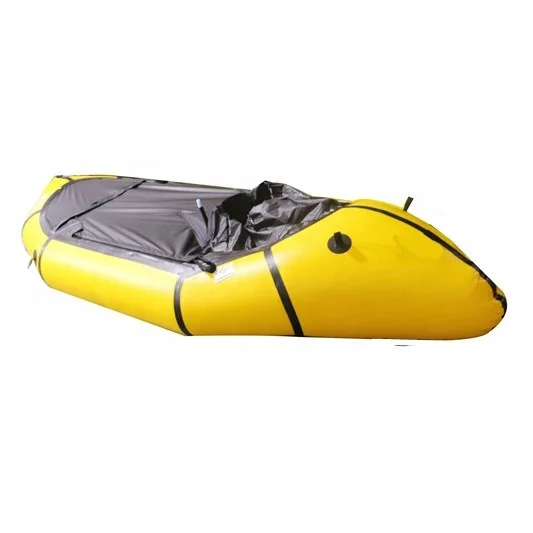 Lightweight 420 Inflatable TPU rowing boat white water packraft from china manufacture