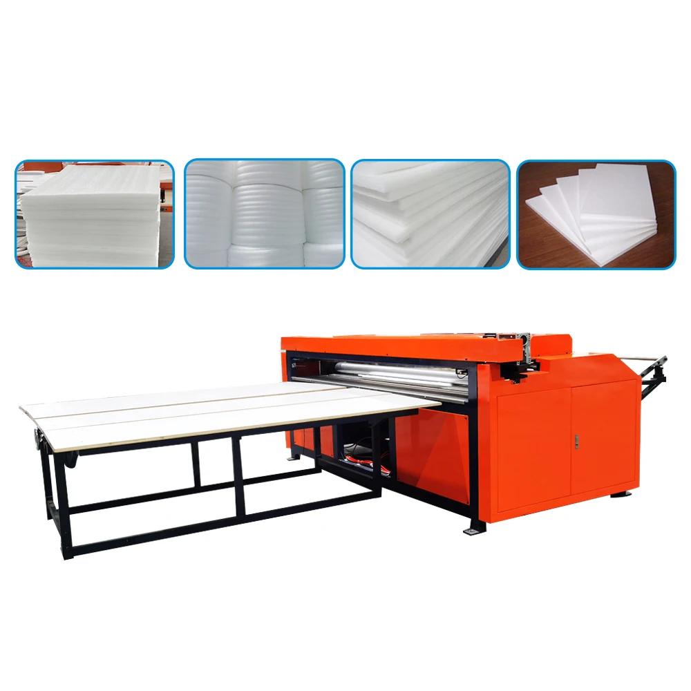 EPE vertical and horizontal slitting machine pe foam automatic bubble film cutting machine