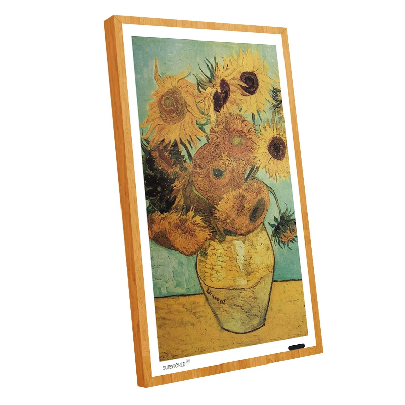 Smart Brightening Timing Shutdown Quad-core Wall-mounted Digital Photo Frame digital art frame