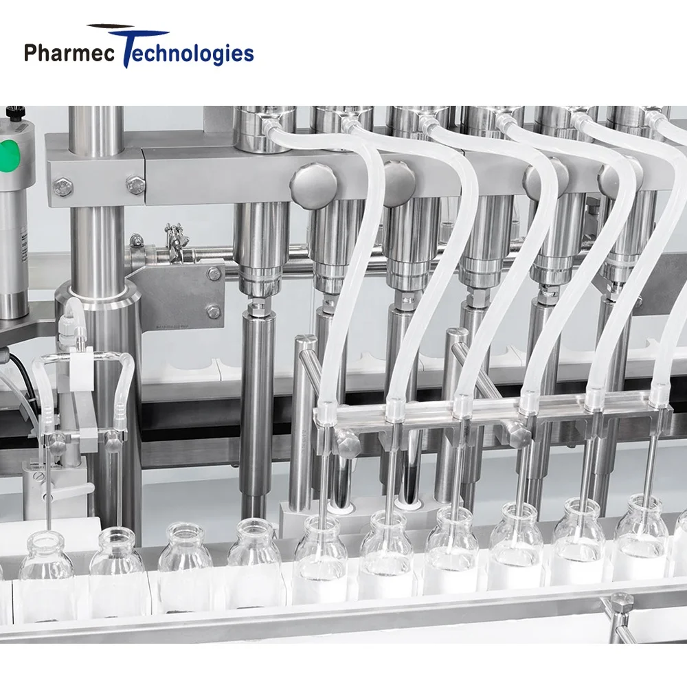 Automatic Dropper Bottle Production Line High Speed Medicine Vial Filling Machine