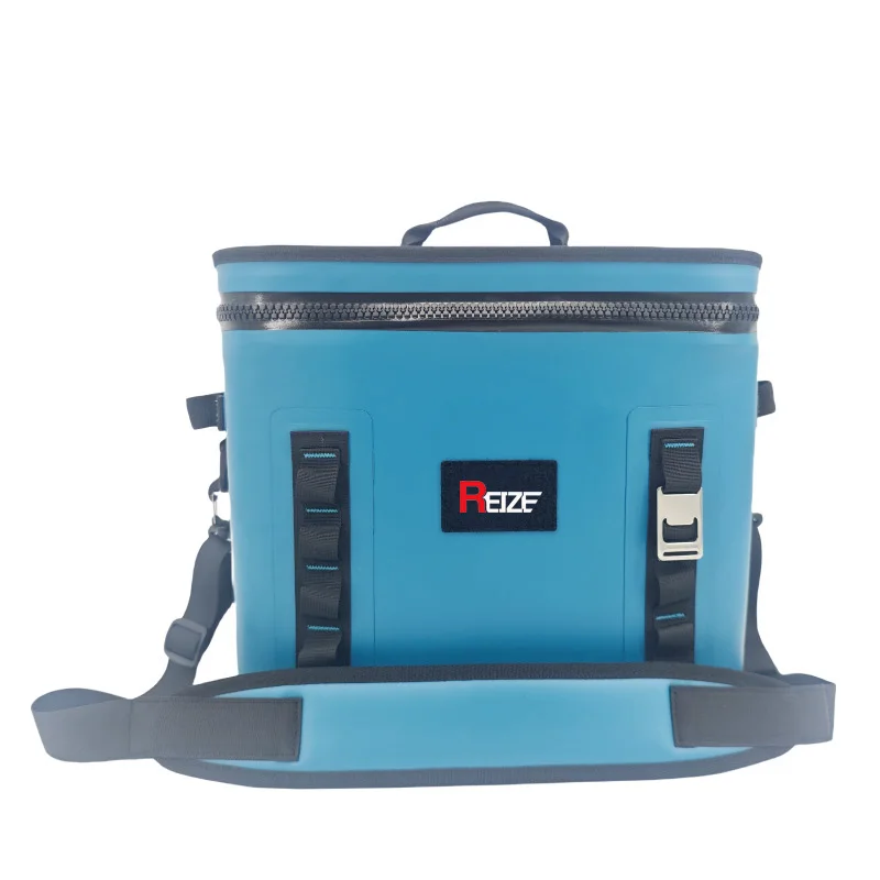 Camping picnic insulated refrigerated car ice pack portable storage bag crossbody cooler bag