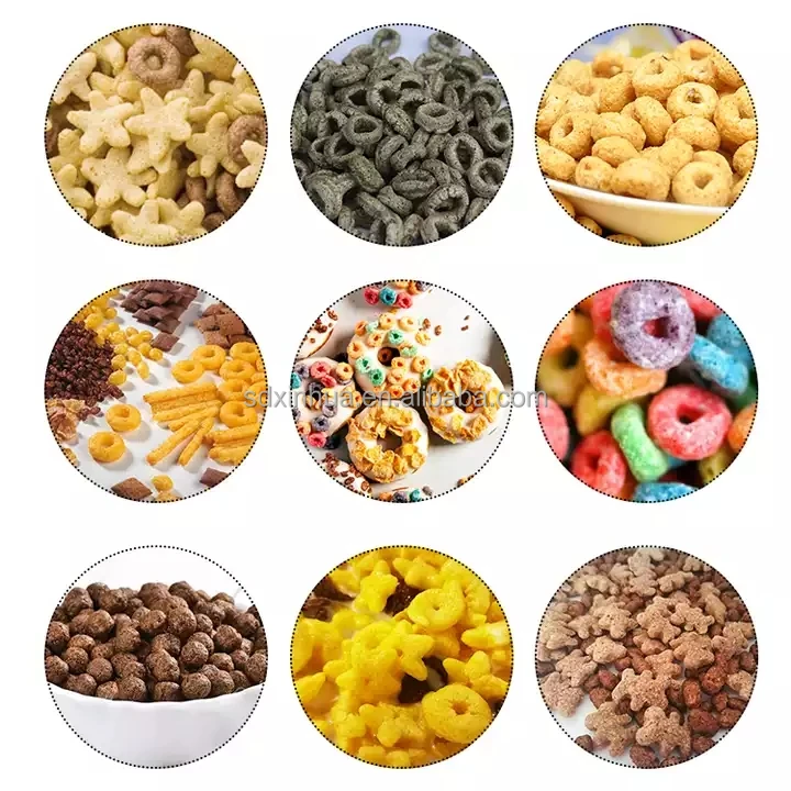 Hot sale Sweet Corn Breakfast Cereal Flakes Processing Machine