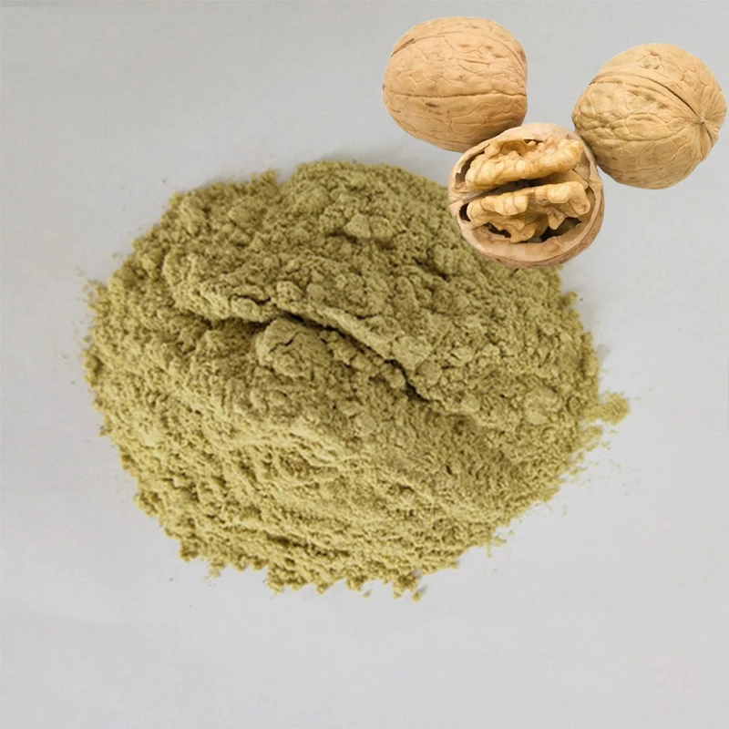 2024 New Arrival 10:1 20:1 Nutrition Supplement Walnut Fruit Black Walnut Hull Extract Powder