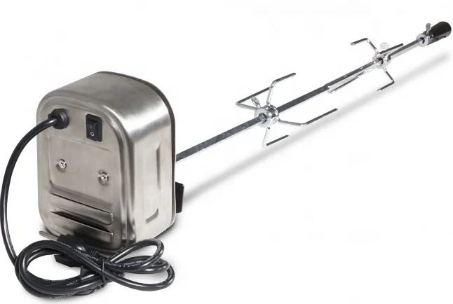 Universal Deluxe Rotisserie Kit Universal Grill Rotisseries Complete Holders and Fixing Screw for Universal Gril