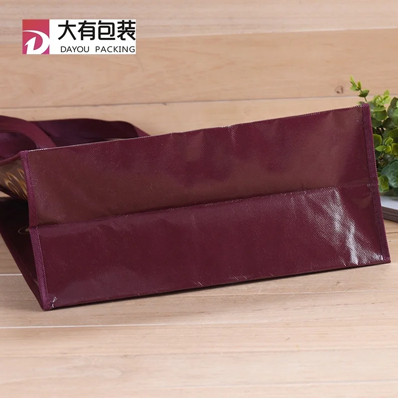 High quality china manufacturer wholesale durable recyclable material pp non woven packaging bag with logo