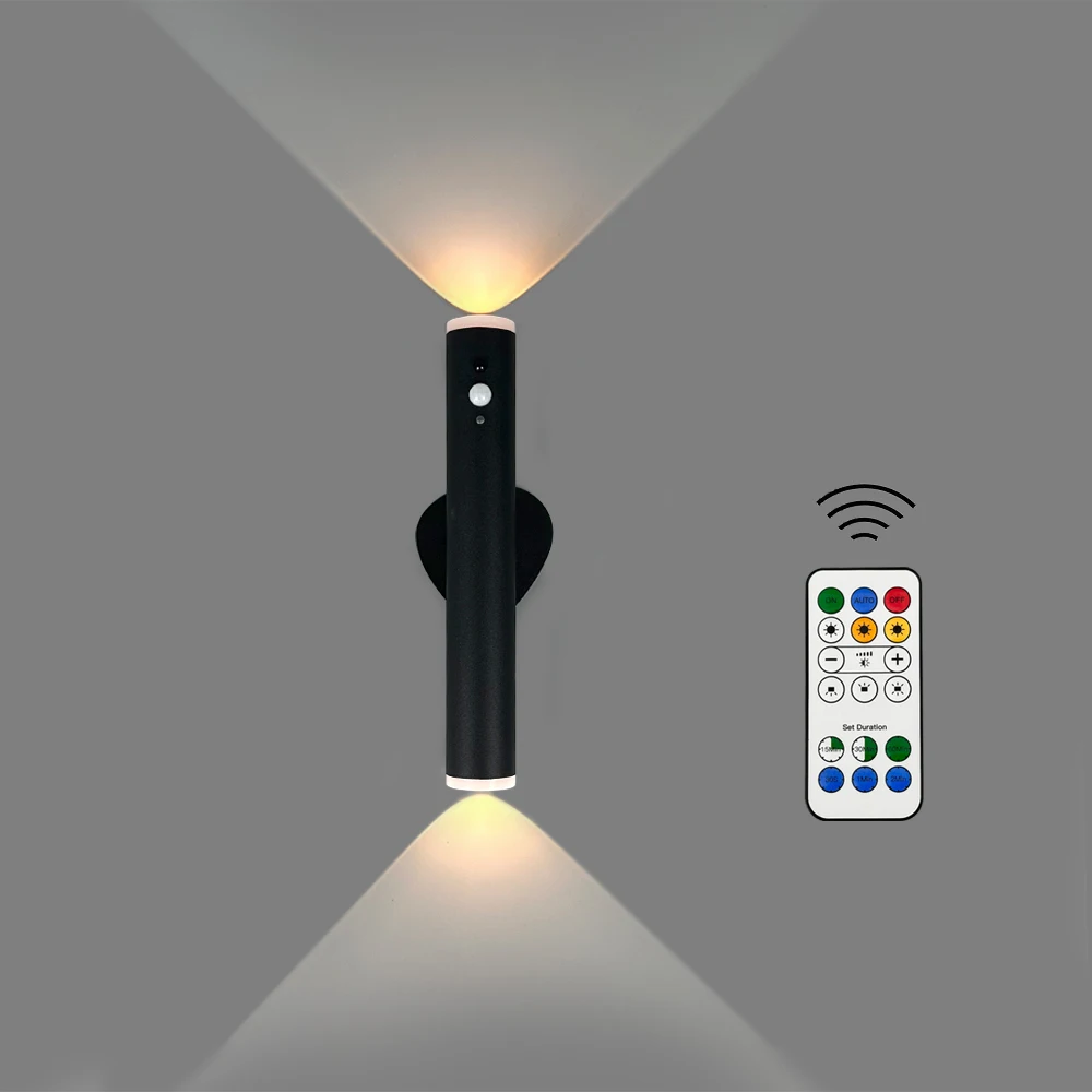 3000K Sensor Rechargeable Magnetic Wall Lamps Rechargeable Wall Light On 2000mAh Battery Wireless Wall Lamps