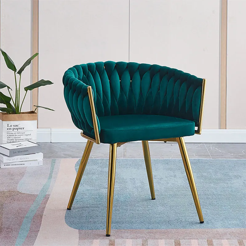 Modern Lightweight Luxury Velvet Comfortable High Quality Lounge Chair