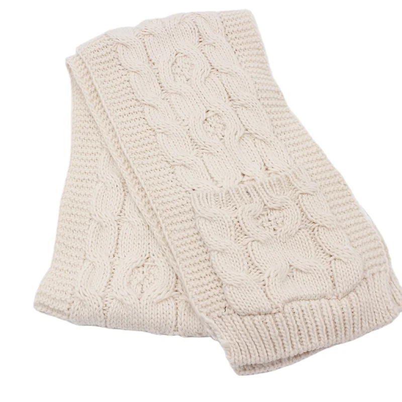 Индивидуальный вязаный шарф модный акриловый спандекс взрослый кожаный толстый женский с карманом необычный