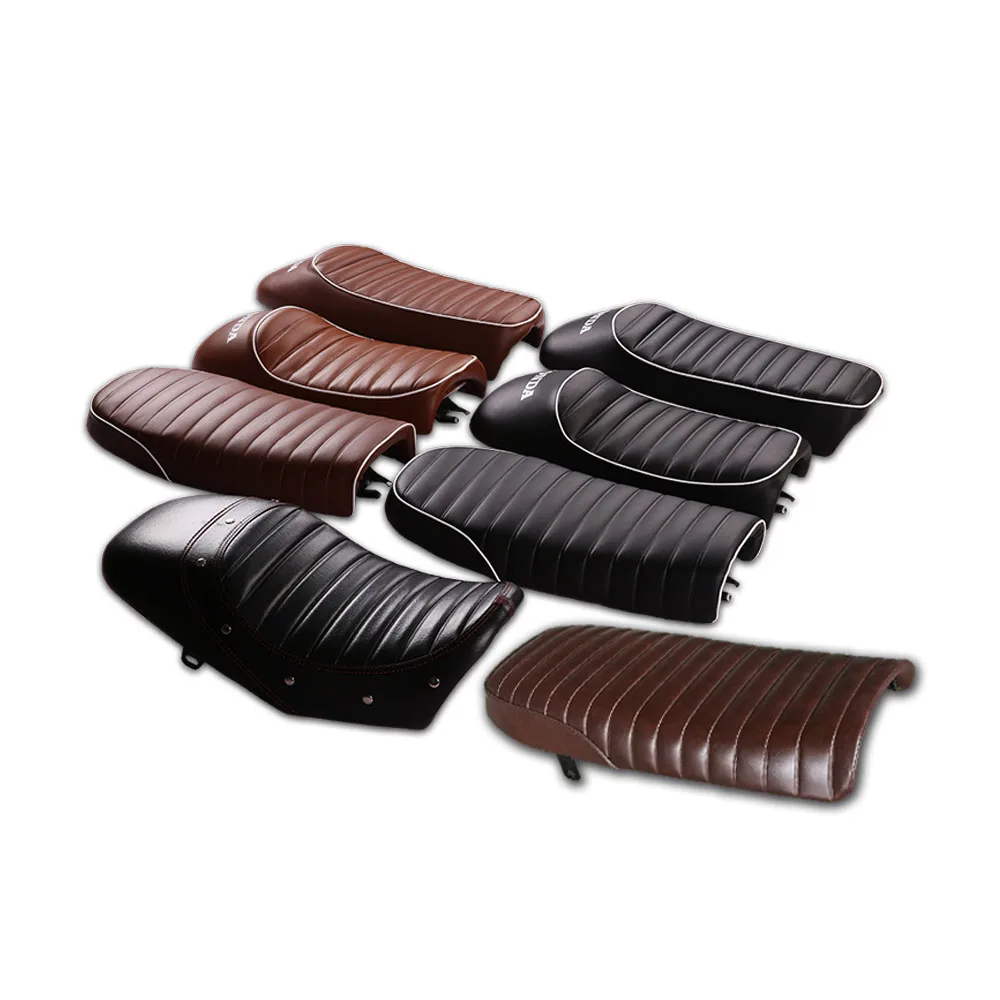  Универсальное мотоциклетное модифицированное сиденье для Кафе Racer Flat Brat Hump седло CG125