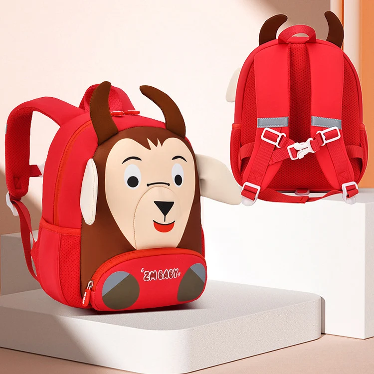 Multifunctional Factory Sale Waterproof Neoprene 3D Children School Bags For Boys Girls Kids Backpacks Primary School Bag