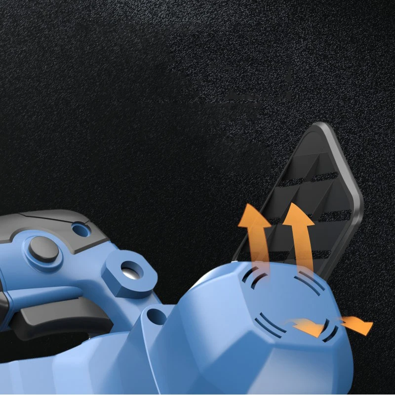 Fast Cutting 21V Power Chainsaw Woodworking Tools Rechargeable Brushless Electric Chainsaw 12-inch brushless battery chain saw