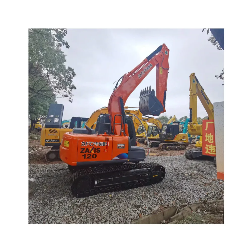 Бывший в употреблении экскаватор Hitachi Zx 120 130 160 японский бренд Zaxis предоставлен MITSUBISHI импортирован из Японии