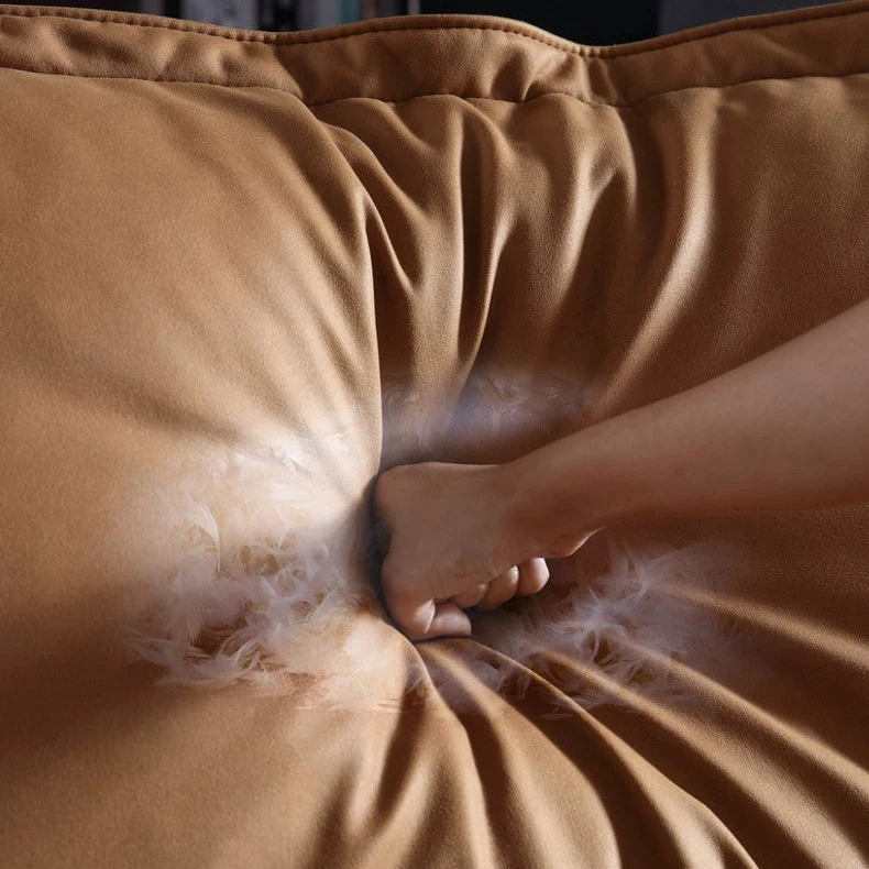 Wholesale Italian Modern Living Room Luxury Sofa Soft Feather Cushions Microfiber Fabric Synthetic Leather Chesterfield Sofa Set