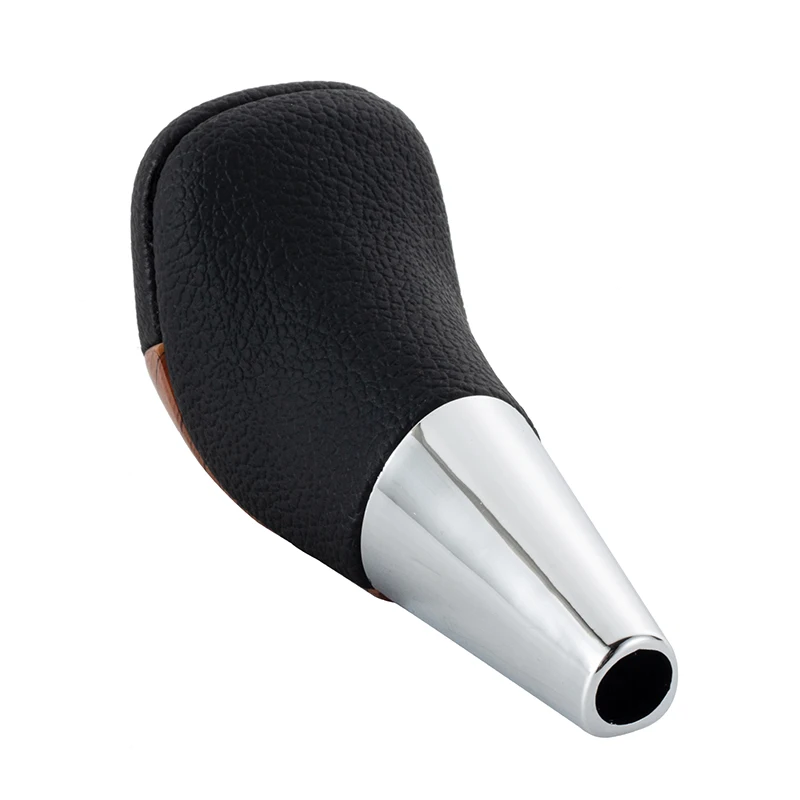 Wholesale gear shift knobs stick shift knob leather without holes for hilux revo fortuner 05-16 modelos de a/t prado 2018-2020