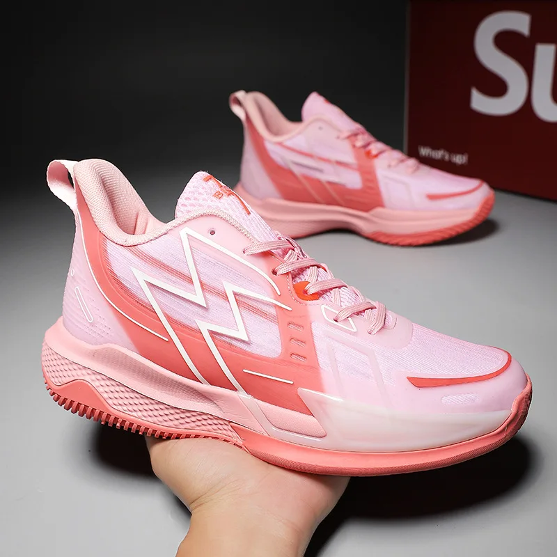 hot selling sports fashion leisure low top leather basketball shoes high top mens basketball shoes breathable non slip