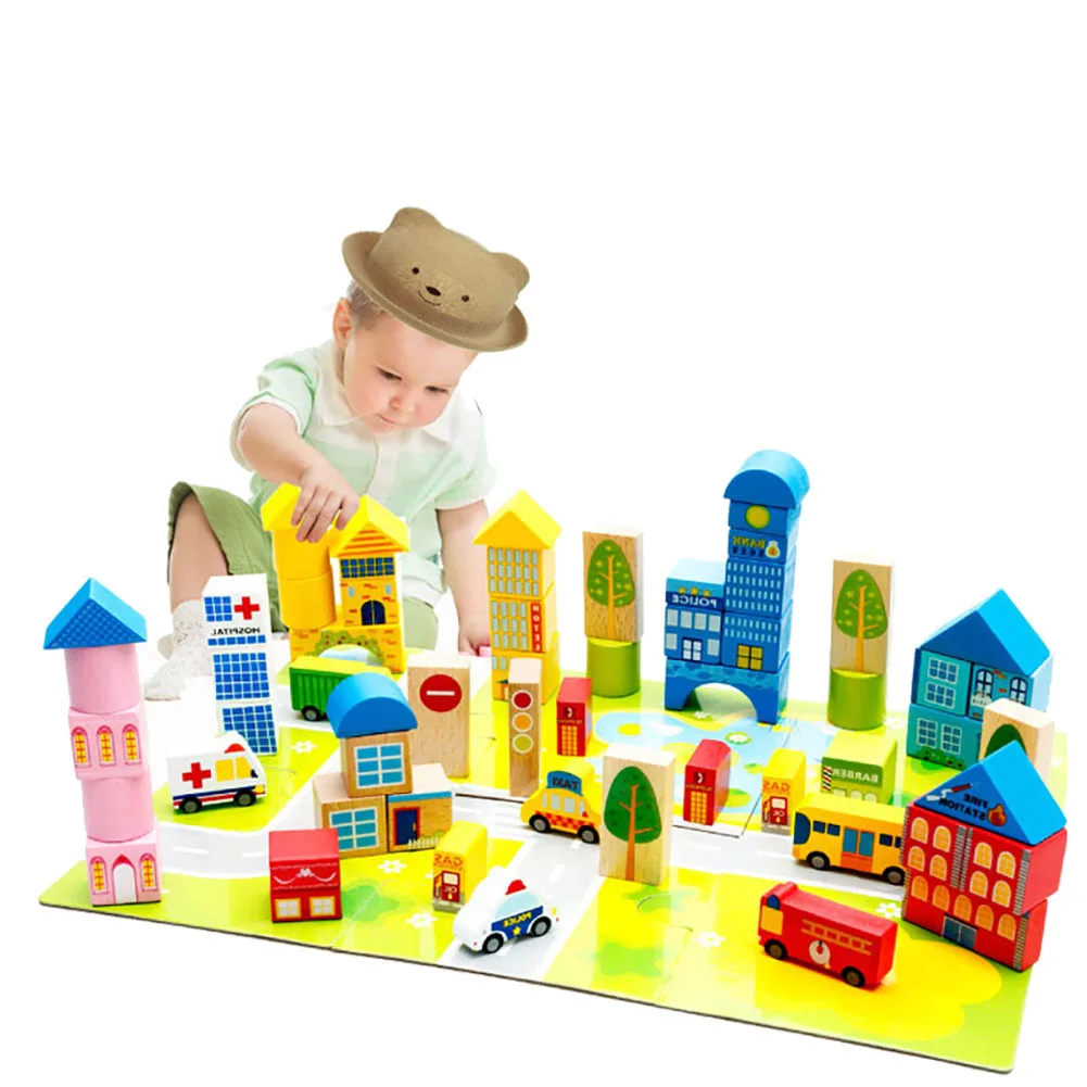 Toy house miniature wooden diy wooden toy house