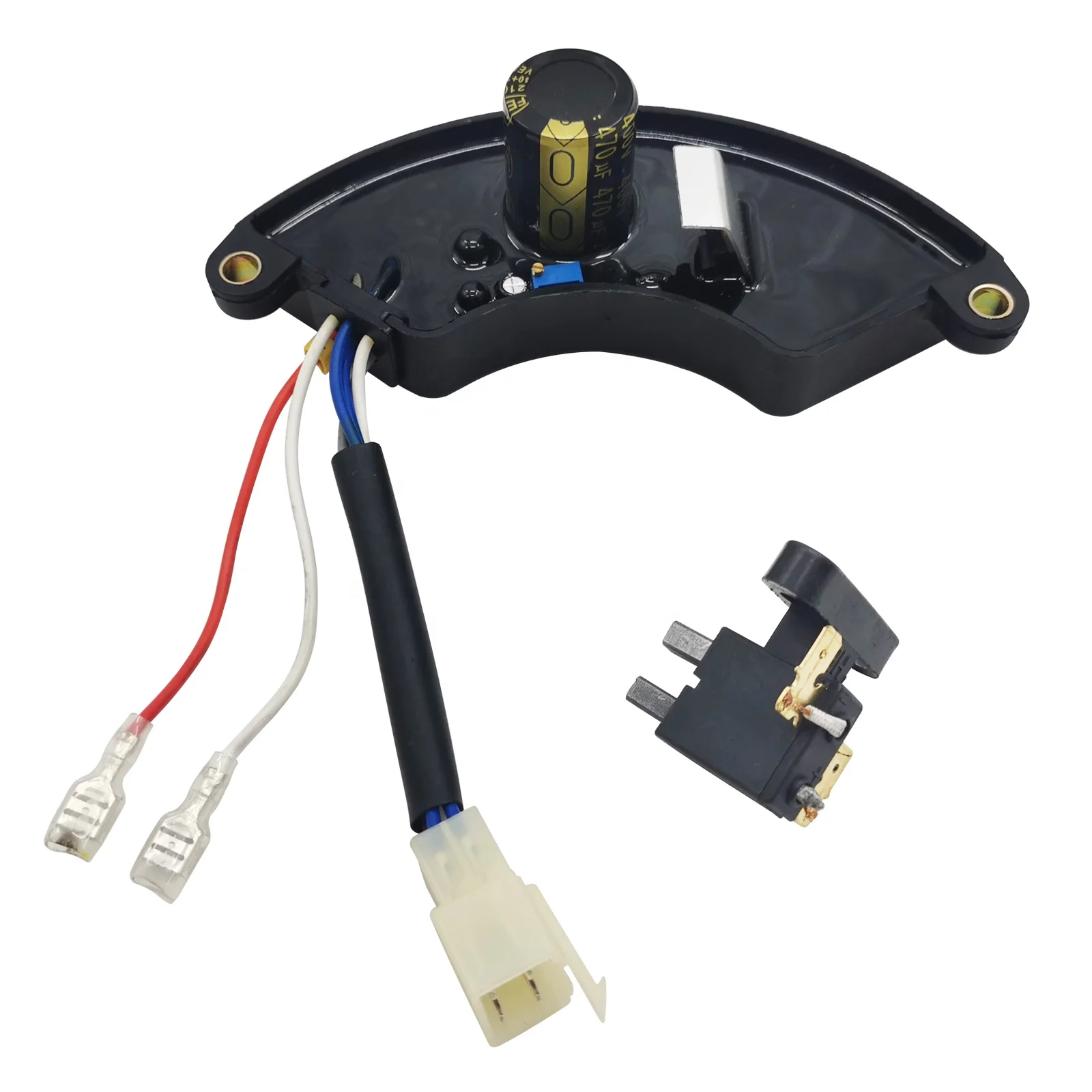 Wotian generator spare parts automatic voltage regulator 5KW 6.5kw generator 3 Phase  Avr Universal Stabilizer for Alternator