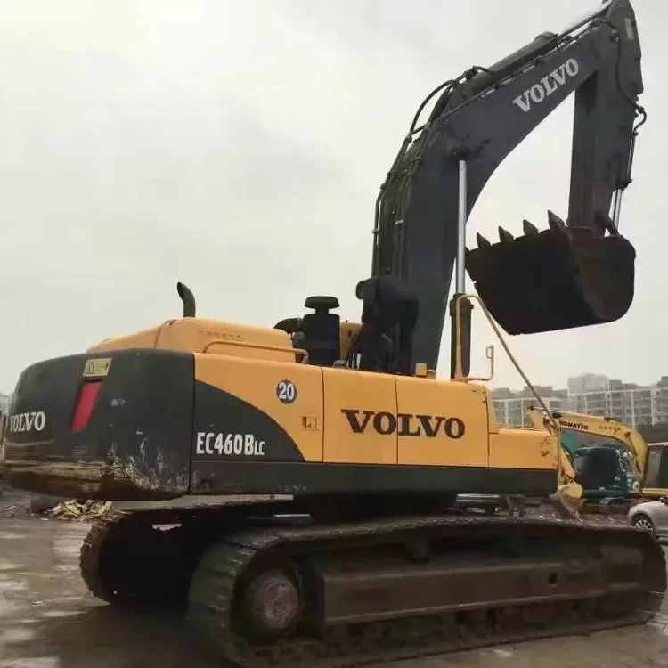 Used Volvo excavator EC460 large earthmoving work machinery ec460blc for sale